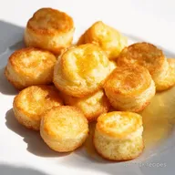 Quarkb&auml;llchen aus der Hei&szlig;luftfritteuse So einfach gehts