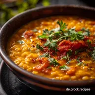 Masoor Dal Tadka Rezept Rote Cremiges Indisches Soulfood schnell kochen