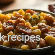 Matjes Bratkartoffeln &ndash; Ein herzhaftes norddeutsches Gericht