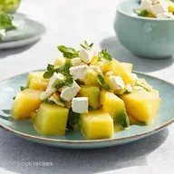 Sommerlicher Melonensalat mit Feta Mein Lieblingsrezept