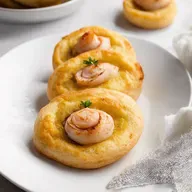 Fingerfood Rezepte MiniFlammkuchen Schnecken Els&auml;sser H&auml;ppchen