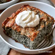 Mohnkuchen mit Schmand: Cremig Gebacken