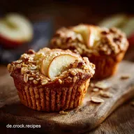 M&uuml;sliMuffins mit Apfel Saftiges Fr&uuml;hst&uuml;cksRezept zum Mitnehmen