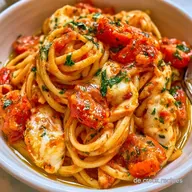 Nudeln mit Tomate Mozzarella in 15 Min