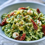 Nudelsalat mit Pesto f&uuml;r 4 Personen