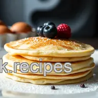 Omas Goldbraune Gl&uuml;cks-Pancakes: Einfach & Fluffig!