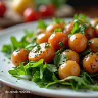 Omas Bohnensalat mit gr&uuml;nen Bohnen wie Emmikos Rezept