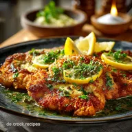 Original Piccata Milanese Zarte K&auml;lberschnitzel in 30 Minuten mit Zitronenbutter