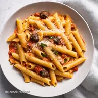 Pasta alla Puttanesca S&uuml;ndhaft lecker Italienischer Klassiker