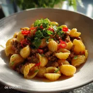 Pasta Diabolo Mit Hack und Chili: 20 Minuten Blitz-Rezept