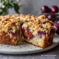Pflaumenkuchen Rezept: Saftig mit Streuseln