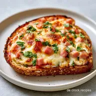 Pizza Toast Airfryer in 10 Minuten