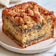 Polnischer Mohnkuchen mit Streuseln