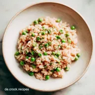 Reis mit Erbsen: Rezept f&uuml;r 4 Portionen