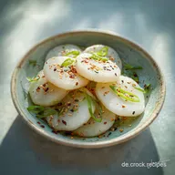 rice cake: Einfaches Reiskuchen Rezept ohne Backen