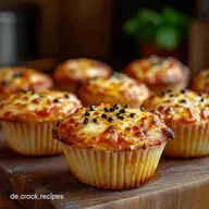 Saftige Pizza Muffins Der herzhafte Snack f&uuml;r deine Party