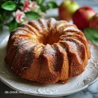 Saftiger Apfelkuchen mit R&uuml;hrteig in 20 Minuten