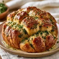Zupfbrot mit Kr&auml;uterbutter in 35 Minuten