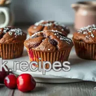 Schokoladige Kirsch-Muffins: Einfache s&uuml;&szlig;e Versuchung f&uuml;r jeden Kaffeetisch