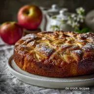 Schwedische Apfeltorte: Einfach & Schnell mit Vanillepudding