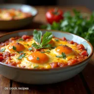 Klassische Shakshuka mit Sauerteig Seelenw&auml;rmer f&uuml;r den Brunch