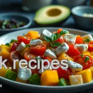 Fruchtig-frischer Sommersalat: Mango Avocado Rezept f&uuml;r Genie&szlig;er
