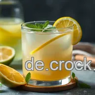 Erfrischender Sommerlicher Citrus-Cocktail im Cocktail-Shaker