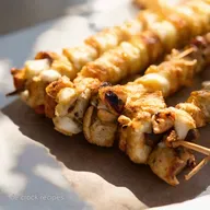 Souvlaki wie vom GyrosStand Mein Geheimtipp