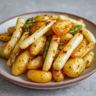 Spargel Mittagessen in 25 Minuten