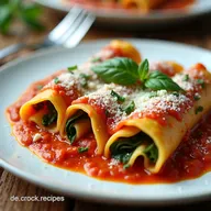 Cannelloni mit Spinat emmikochteinfach So schmeckt Italien