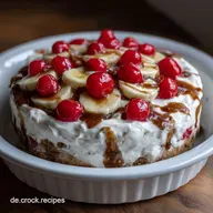 BananaSplitTorte Ohne Backen: Cremige Torte f&uuml;r den Sonntag