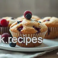 Fruchtige vegane Muffins mit Blaubeeren - Einfaches Rezept f&uuml;r jeden Tag