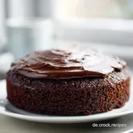 Veganer Schokokuchen mit Apfelmus
