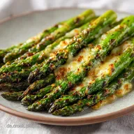 Vegetarischer Ofenspargel in 35 Min
