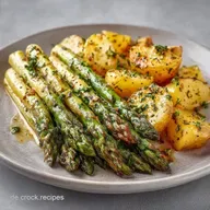 Vegetarischer Spargel f&uuml;r 4 Personen