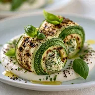 Warme Zucchinir&ouml;llchen Vom Grill (35 Min)