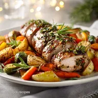 Weihnachtsessen aus dem Backofen f&uuml;r 4 Personen