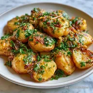 W&uuml;rzige Bratkartoffeln mit Kr&auml;utern