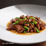 Ziegenfleisch Wok Rezept Asiatisch lecker kw