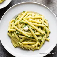 ZucchiniPasta mit Ricotta einfach und Blitzrezept wie von Oma