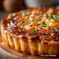Zwiebelkuchen Deluxe Mein Rezept mit Zwiebeln Schalotten Lauch