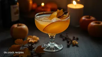 Goldene Herbstfreude – Ein aromatischer Cocktail Herbst für gemütliche Abende recipe card