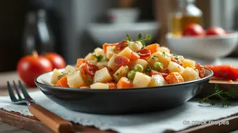 Klassischer französischer Kartoffelsalat – Ein Genuss aus der Provence recipe card
