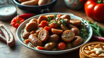 Köstliches Wurstgulasch – Mein Familienliebling für kalte Tage recipe card