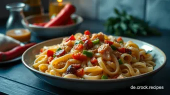 Nudelsalat à la Omi: Ein herzhaftes Rezept für deine nächste Feier recipe card