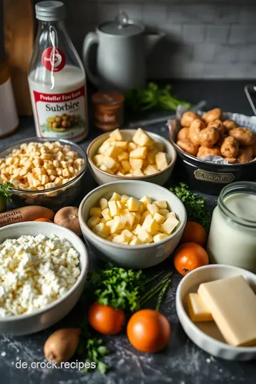 Brokkoli Kartoffel Auflauf – Ein herzhaftes Gemüseparadies ingredients