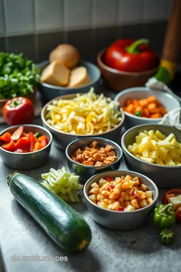 Buntes Ofengemüse – Die Geschmacksexplosion aus dem Backofen! ingredients