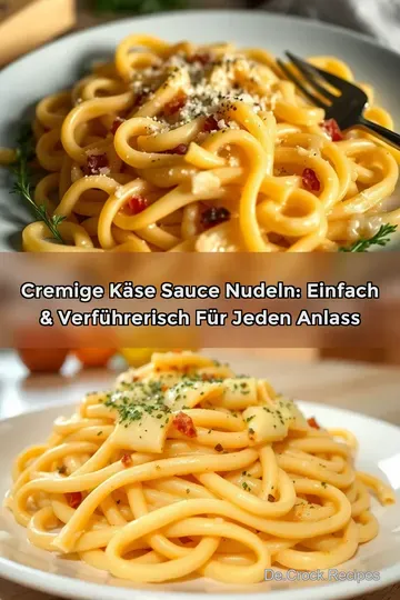 Cremige Käse Sauce Nudeln: Einfach & Verführerisch für jeden Anlass