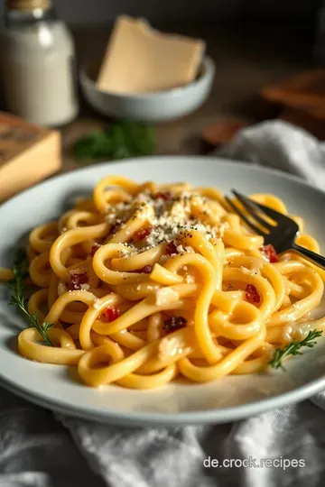 Cremige Käse Sauce Nudeln – Schnelle Pasta mit einem Hauch von Genuss presentation