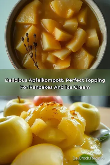 Delicious Apfelkompott: Perfect Topping for Pancakes and Ice Cream